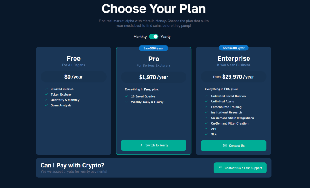 Discover Which Crypto Will Explode in 2023 with Moralis Pro