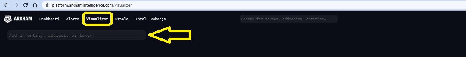 What is Arkham Intelligence and the ARKM Crypto Token-Visualizer-feature