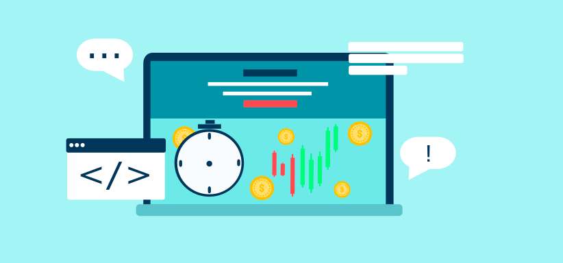 graphic art illustration showing elements contributing to a volatile cryptocurrency