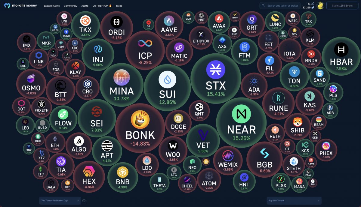 Should You Invest in SEI Crypto SEI Network Overview - Moralis bubblemaps